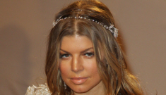 Fergie in white lace Marchesa: the absolute cracked-out bridal worst?