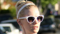January Jones’ baby-daddy possibilities: Adrien Brody, Jeremy Piven or Becks?!