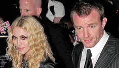 No pre-nup for Madonna and Guy, she is calling him the at fault party