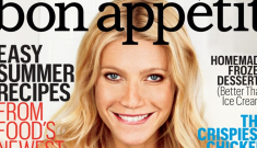 Gwyneth Paltrow covers Bon Appétit, claims she doesn’t have time to bathe