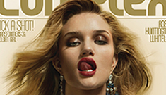 Rosie Huntington-Whiteley in Complex: “Don’t test me on Transformers!”