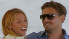 Leo DiCaprio likes Blake Lively because she plays   hard to get (LOL)