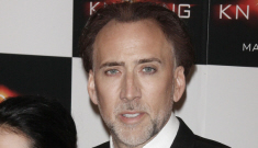 Star: Nicolas Cage is headed for divorce, trolling at the Chateau Marmont