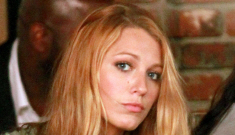 Blake Lively in NYC, in biscuit-grazing Marc Jacobs: cute or tragic?