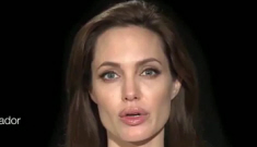 Angelina Jolie releases a PSA for 2011 World Refugee Day