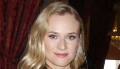Diane Kruger, covered up in Alessandra Rich: uniquely fug or stunning?