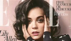 Lily Allen’s Elle UK pictorial: gorgeous or budget, Katy Perry-esque?