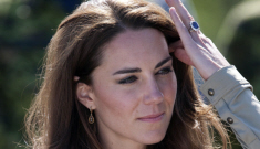 Duchess Kate eats solids, wears skinny jeans for a camping trip: cute?