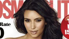 Kim Kardashian’s Cosmo cover: still kat-faced, or surprisingly pretty?