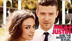 Justin Timberlake & Mila Kunis flirt it up for Elle Mag: cute or meh?