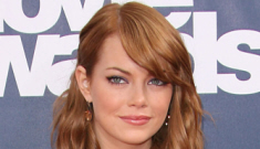 Emma Stone gets hot for other gingers, she has a crush on Christina Hendricks