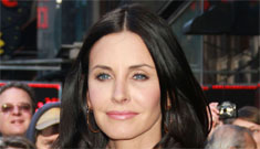 Courteney Cox admits dyeing her hair at home with Clairol