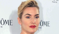 Kate Winslet in Ralph Lauren, in China: frozen, fug or gorgeous?