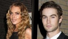 Lindsay Lohan flirts with Chace Crawford via text message