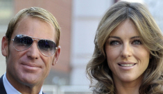 Liz Hurley & Shane Warne star in more portraits from their mid-life crises