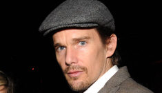 Ethan Hawke & his nanny-wife welcome daughter Indiana