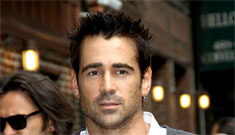 Colin Farrell discusses his special needs son on Letterman