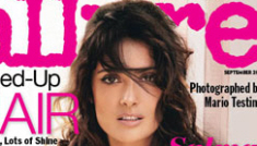 Salma Hayek covers Allure: “I’ve never had anything done on my face”