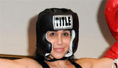 Octomom leaves celebrity boxing match after she gets whooped, still claims victory