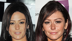 JWoww insists that she hasn’t had any plastic surgery – on her face