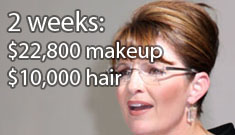 Sarah Palin’s makeup artist made $22,800 in 2 weeks, was top paid McCain staffer