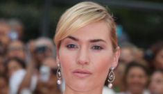 Kate Winslet in white & black Stella McCartney: tacky or cute?