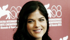 Selma Blair shows off her figure in Venice, six weeks after giving birth