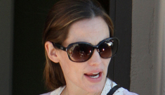 ITW: Jennifer Garner is concerned about her pregnancy weight gain