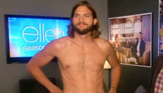 Ashton Kutcher takes it all off for Ellen, hot or put it away?