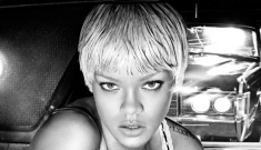 Rihanna’s blonde-wiglet Armani ads: unfortunate or sexy?