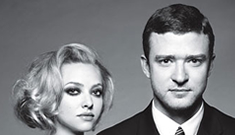 Justin Timberlake and Amanda Seyfried pose as the “perfect” couple for W Mag