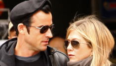Jennifer Aniston & Justin Theroux make another loved-up NYC outing