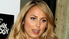 Stacy Keibler got with Clooney because she “lives   in the present moment”