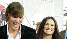 Ashton Kutcher and Demi Moore love guns