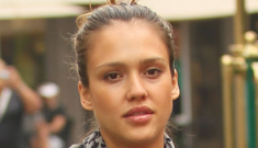 Jessica Alba talks about baby Haven’s birth, and it’s pretty gross