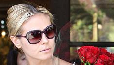 Heidi Klum stressed about Project Runway; shops for flowers