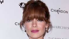 Michelle Monaghan has one of the worst cases of bangs trauma ever