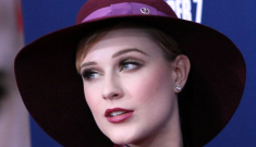 Evan Rachel Wood in leather Gucci: overworked or totally chic?