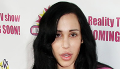 Nadya Suleman will give birth to demon spawn in low-  budget horror movie