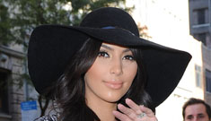 Kim Kardashian shuts down the baby rumors: “give us a year” to have kids