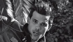 Taylor Lautner in Vogue Italia: ridiculous or leave the kid alone?