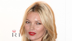 Kate Moss: “I don’t use a lip liner or a lip brush: I just shove it on.”