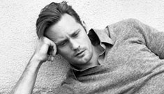 Alex Skarsgard for Out Magazine: “When you’re  bored, just have sex”