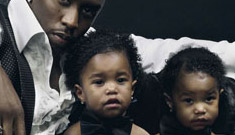 Diddy and daughters in L’Uomo Vogue photo stirring controversy