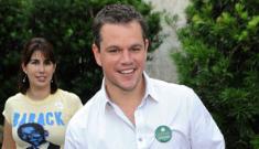 “Matt Damon and a bunch of dogs for Obama” morning links