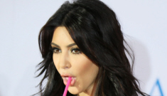 “Kim Kardashian attempts to drink a milkshake in Dubai” links