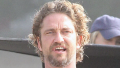 Gerard Butler in a thunder-concealing wetsuit: sexy or uncomfortable?