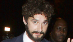 Shia LaBeouf gets punched in the face in a drunken street fight, doesn’t retaliate