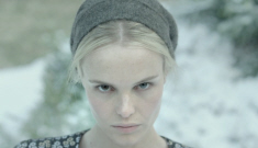 Kate Bosworth’s new ad campaign for Vanessa Bruno: frozen & scary?