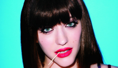 “Kat Dennings is rendered unrecognizable by bangs trauma” links